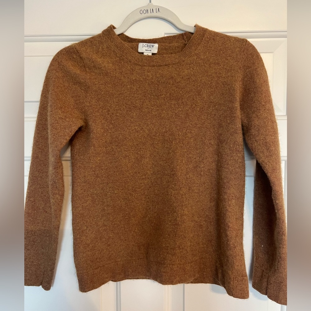 J.Crew Teddie Sweater- camel
